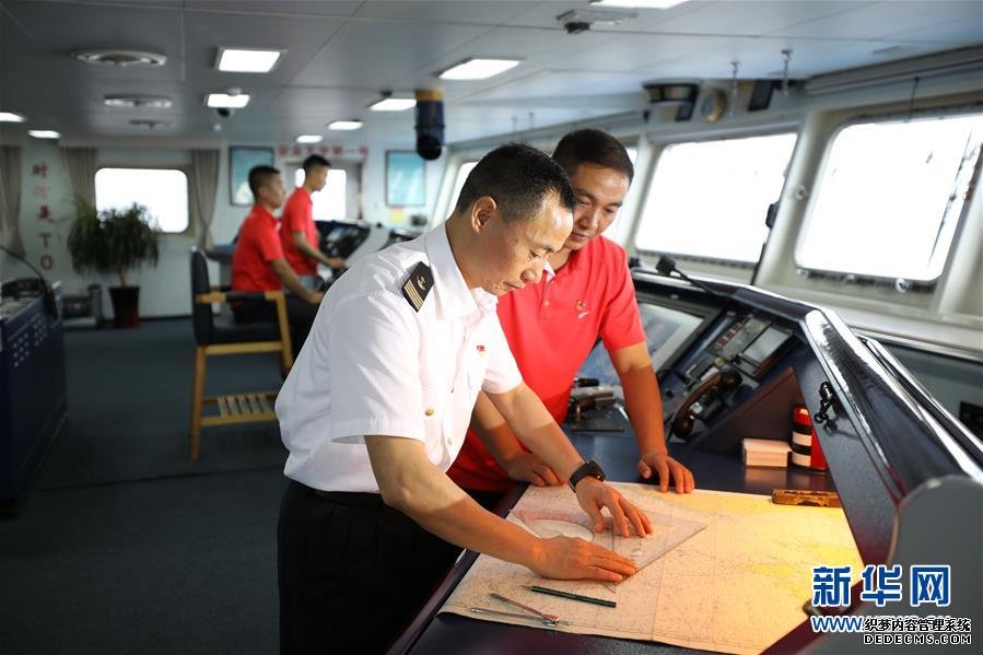 (图文互动)(1)远望3号远洋航天丈量船加快驶向测控任务海疆