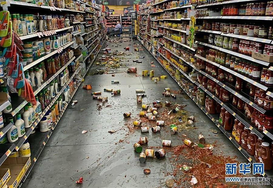 (国际)美国加利福尼亚州南部产生7.1级地动